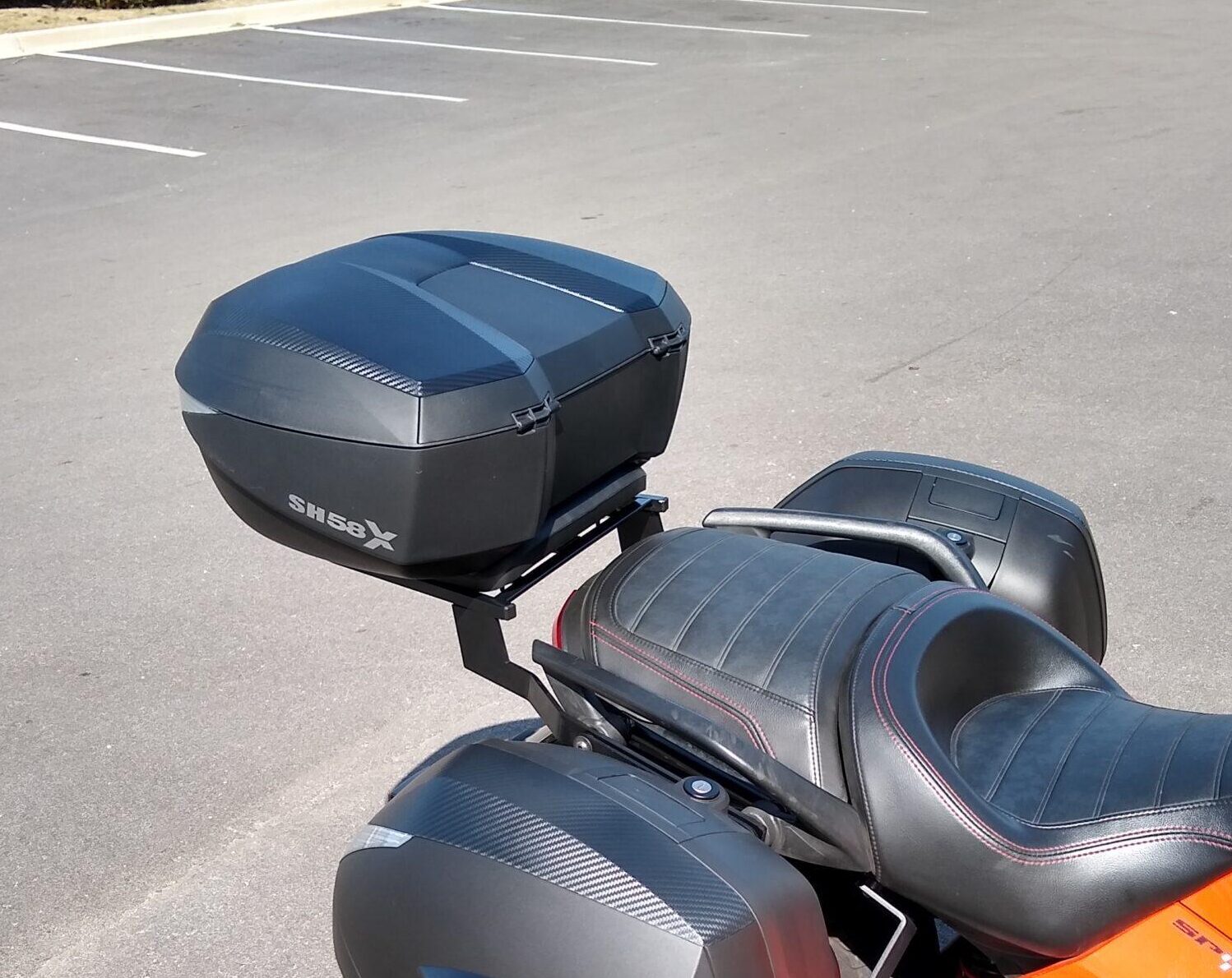 SPYDER F3-T TOP CASE KIT